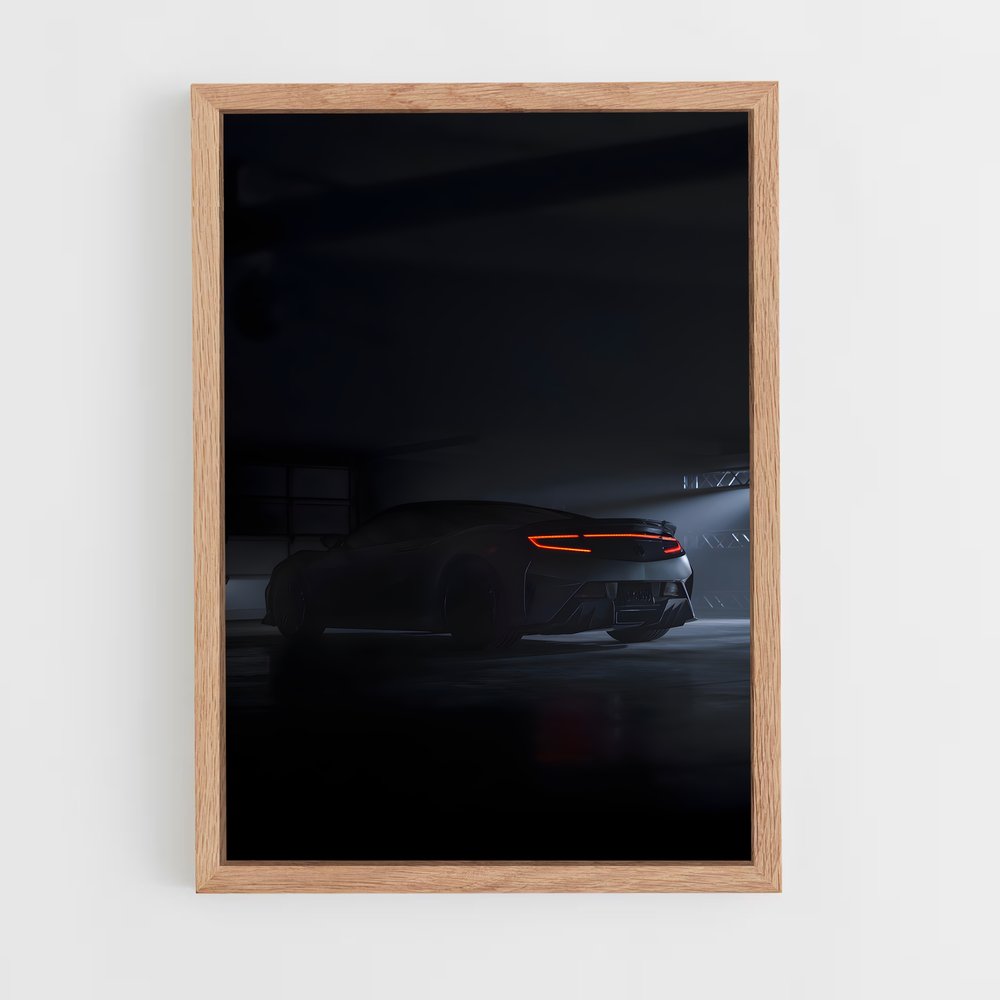 Poster Parking Étoilé – affiche Honda (vue 4)